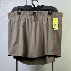 All In Motion Women’s Core Flex Woven Mid-Rise Skort Size XXL